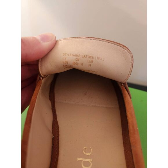Kate Spade NWT Eastwell mule size 8.5 Suede - Picture 3 of 6
